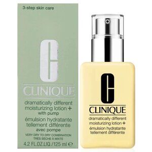 CLINIQUE Dramatically Different Moisturizing Lotion +  New in Box - 4.2oz Pump